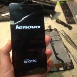 Замена модуля экрана на телефоне Lenovo A2020